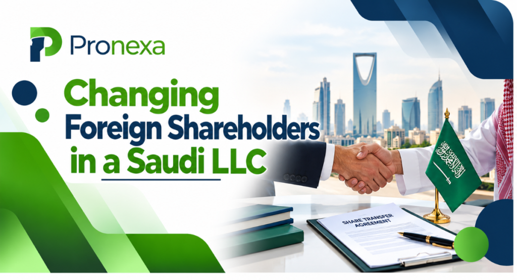 How to Change Foreign Shareholders in a Saudi LLC 2026
